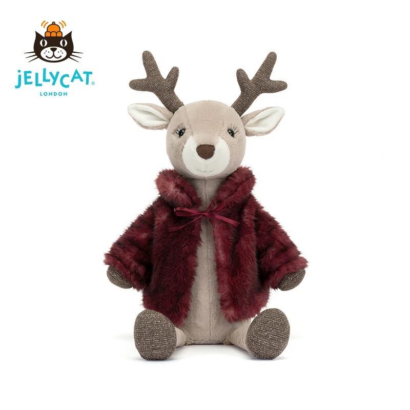 『JELLYCAT LONDON』Jellycat Vivien Reindeer สั่งจากอังกฤษ ของแท้ 100% 💯