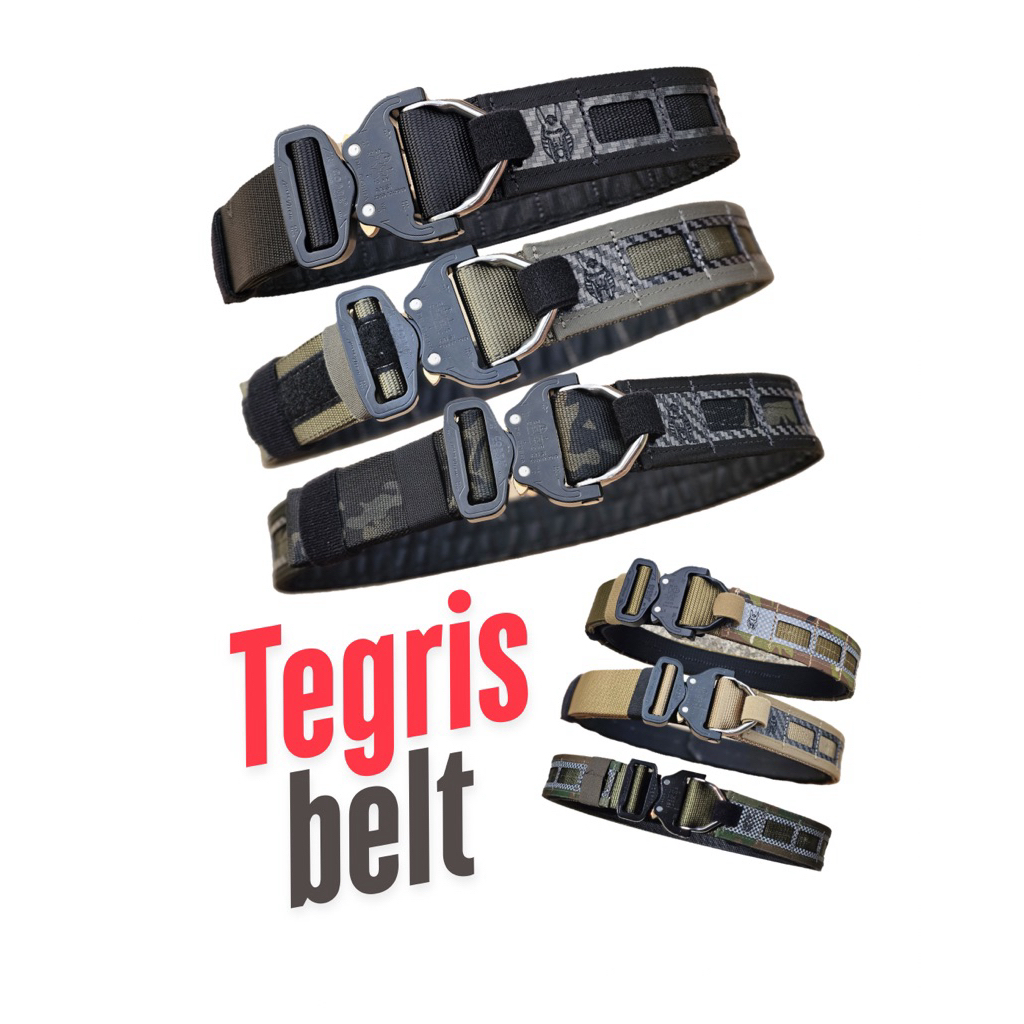 เข็มขัดยุทธวิธีTegisBelt พร้อมเส้นใน RS tactical PARU