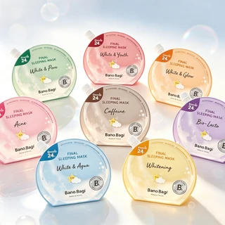 Banobagi Final Sleeping Mask Acne 23ml 4 Sleeping Masks (Whitening, Acne, Bio-Lacto, Caffeine)