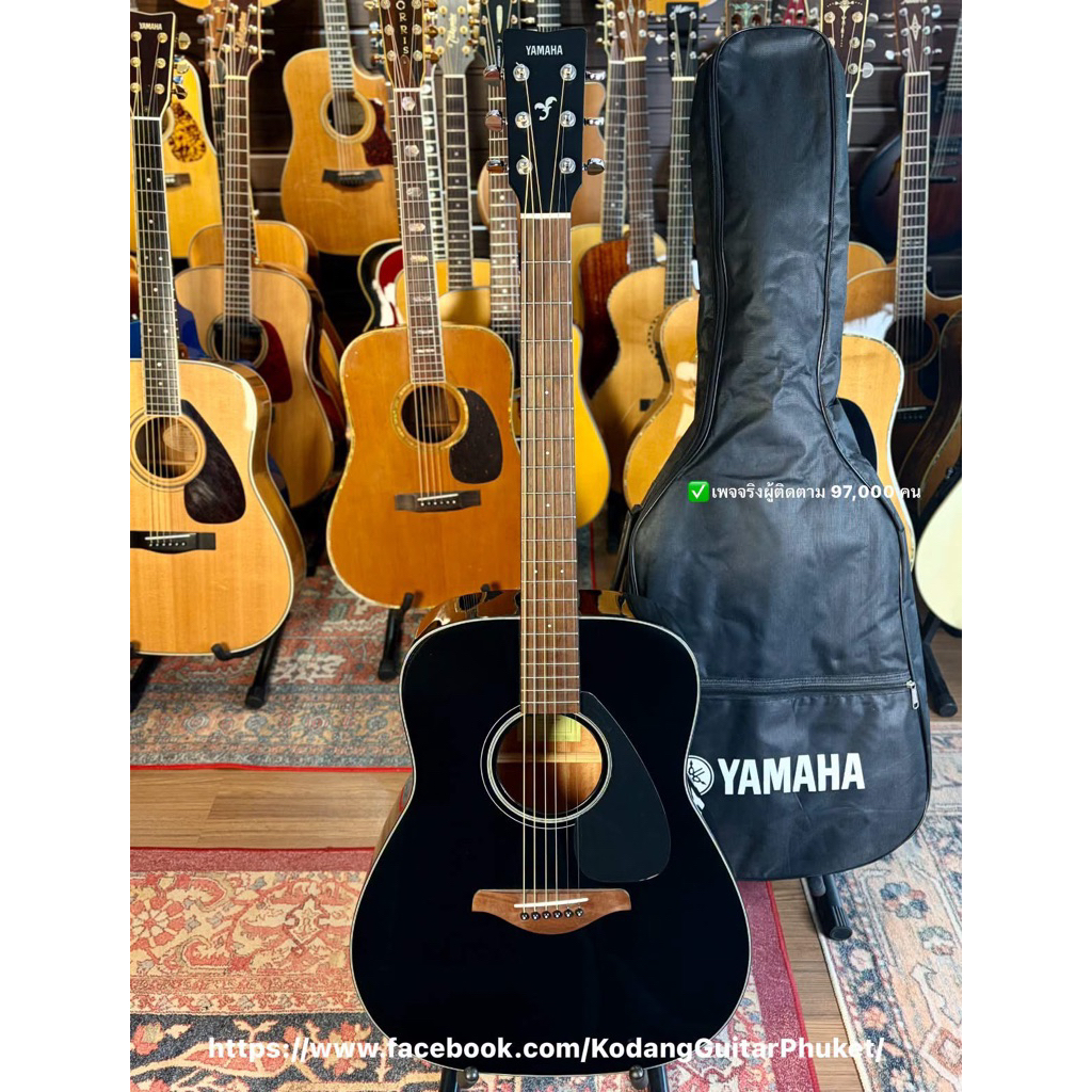 กีตาร์โปร่งมือสอง Yamaha รุ่น FG-800 “Top Solid”