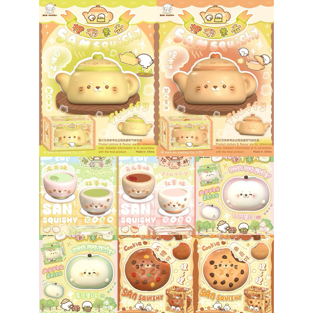 พร้อมส่ง 3an squishy,San squishy🧁By.Nichaxnc
