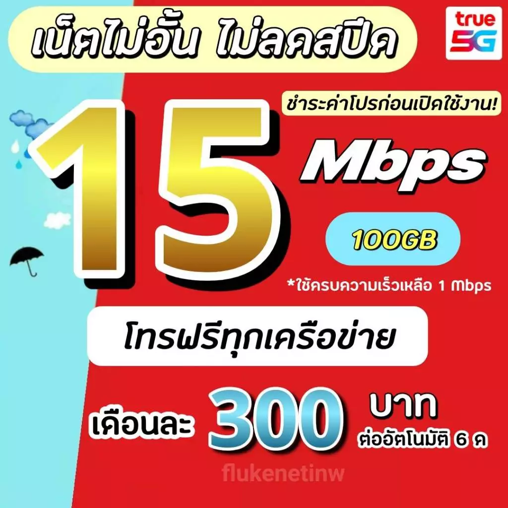 (ชำระค่าโปรเน็ตก่อนใช้งาน)ซิมเทพซิมทรู โปร 30 Mbps ไม่อั้นไม่ลดสปีด+ โทรฟรีทุกค่าย(จำกัดทั้งร้าน1ซิม/ท่าน)
