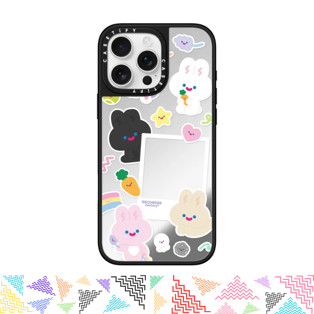 เคสมือถือ CASETiFY | PHOTO [RECORDER factory] For iPhone แท้ พร้อมส่ง เคสกันกระแทก