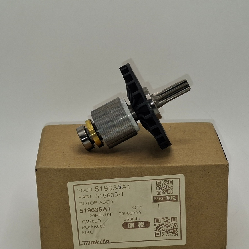 MAKITA มากีต้า MADTW700 อะไหล่ทุ่นไฟฟ้า DTW700 ROTOR ASS'Y FOR DTW700 Code 519635-1