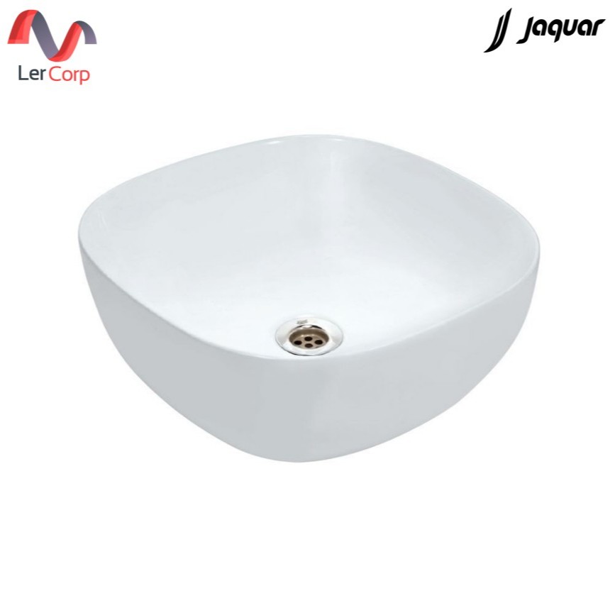 (Jaquar) อ่างล้างหน้าขอบบางแบบตั้งโต๊ะ - สีขาว รุ่น JDS-WHT-25911