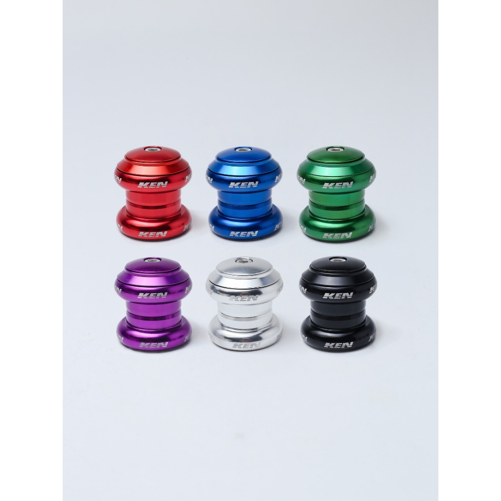 ถ้วยคอ จักรยาน KEN BIKE EC34 Oversize 1-1/8 นิ้ว Threadless ซาง 28.6mm ถ้วย 34mm Aluminium 6061