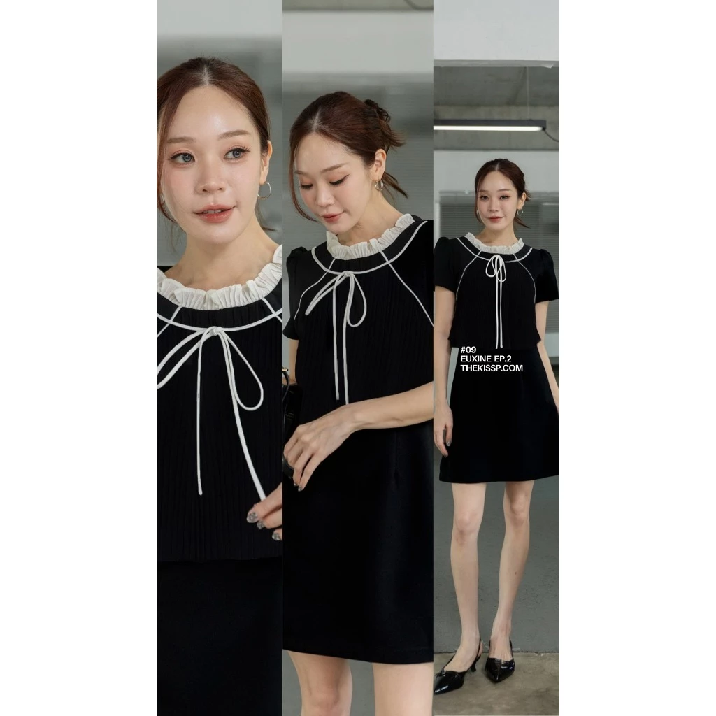 LOT 5 : Euxine SEA' dress EP2. NEW PLEAT fabric A++ ( THE BEST SIGNATURE KISSP.)