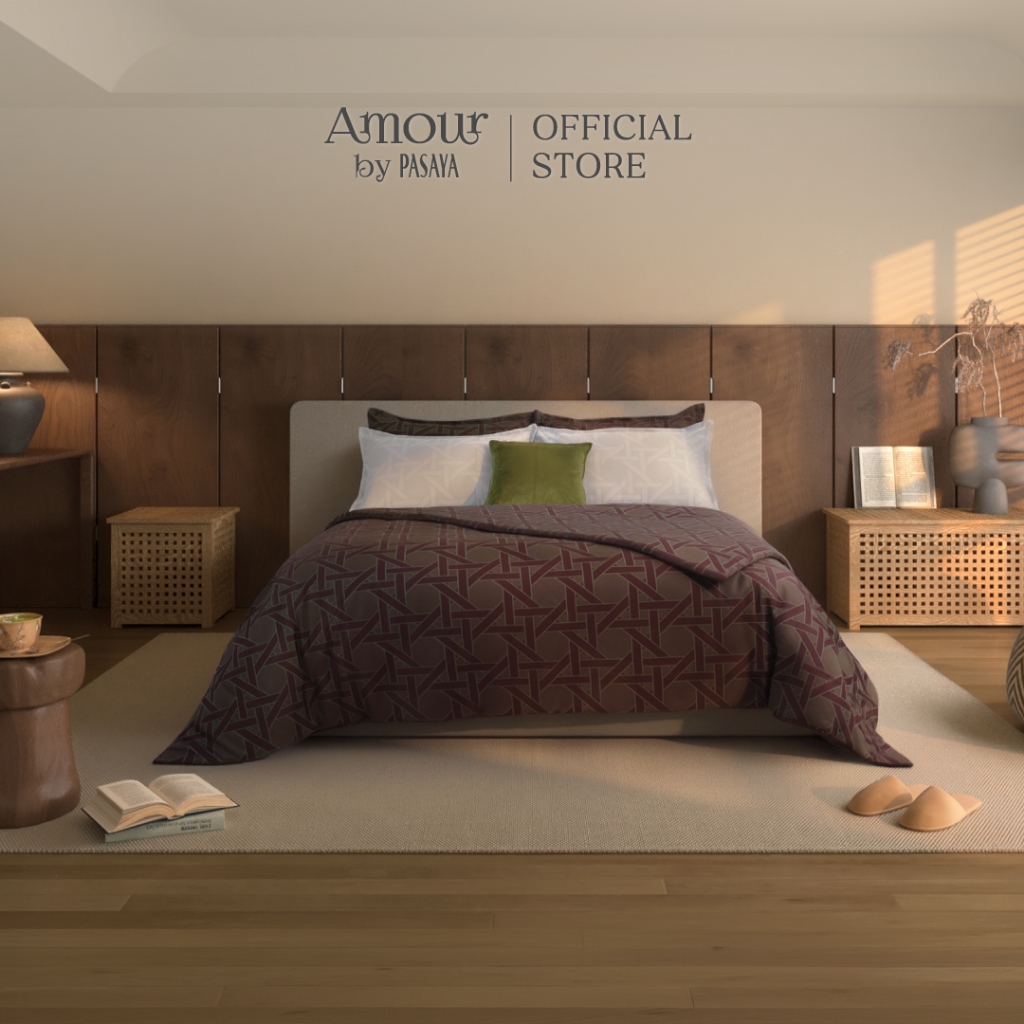AMOUR - MOJO COLLECTION 460 Series (*สินค้าแยกชิ้น-โปรดเลือกชนิดสินค้า) ผ้าปูที่นอน, ผ้านวมเย็บสำเร็จ