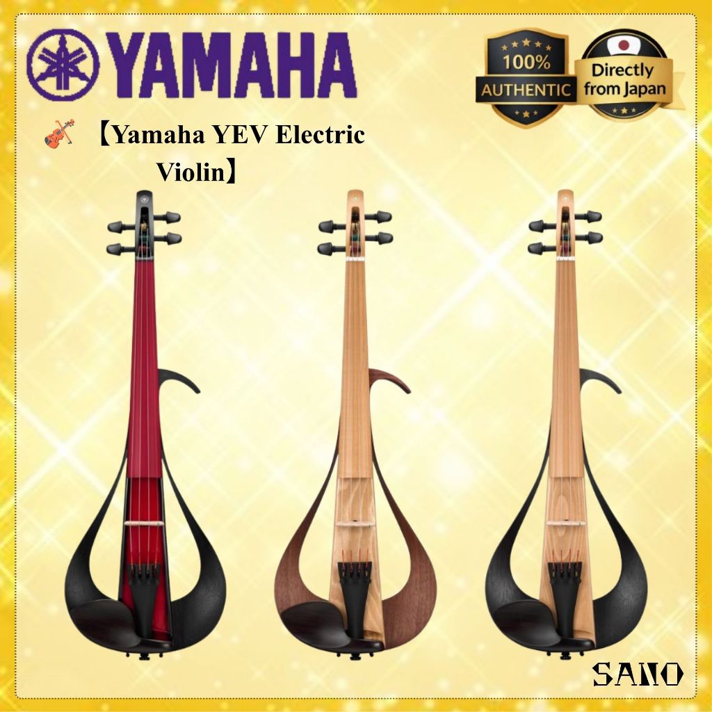 Yamaha YEV Electric Violin Professional Silent Stage Violin 4 String 5 String Premium Performance