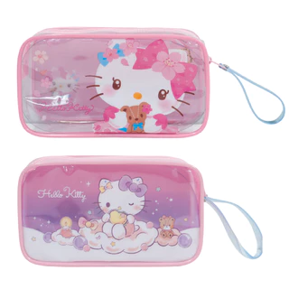 กระเป๋าดินสอ Kitty Cinnamoroll Kuromi Melody ลายลิขสิทธิ์แท้ Sanrio ขนาดใหญ่ 19.5x10.8 cm รุ่น 006