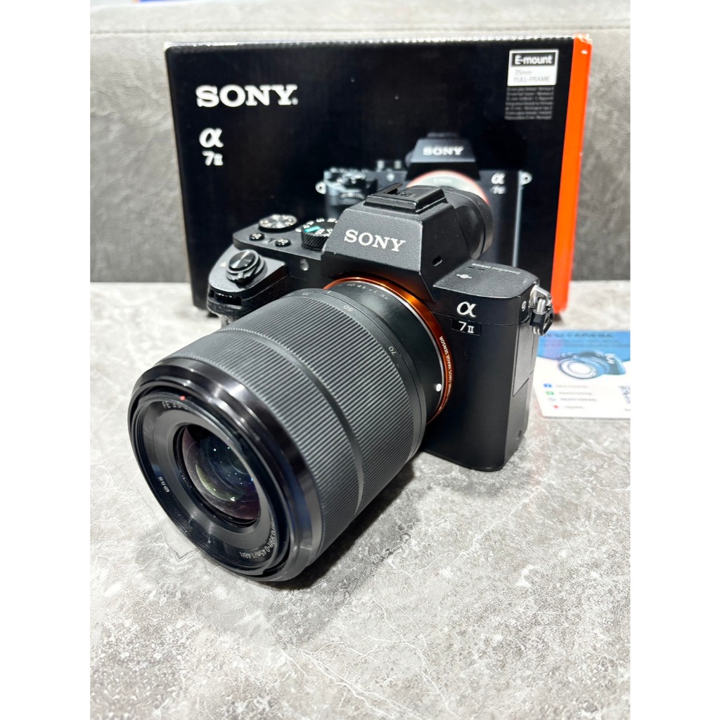 Sony a7 II กล้องมือสอง สภาพดี มีอุปกรณ์พร้อมใช้งาน