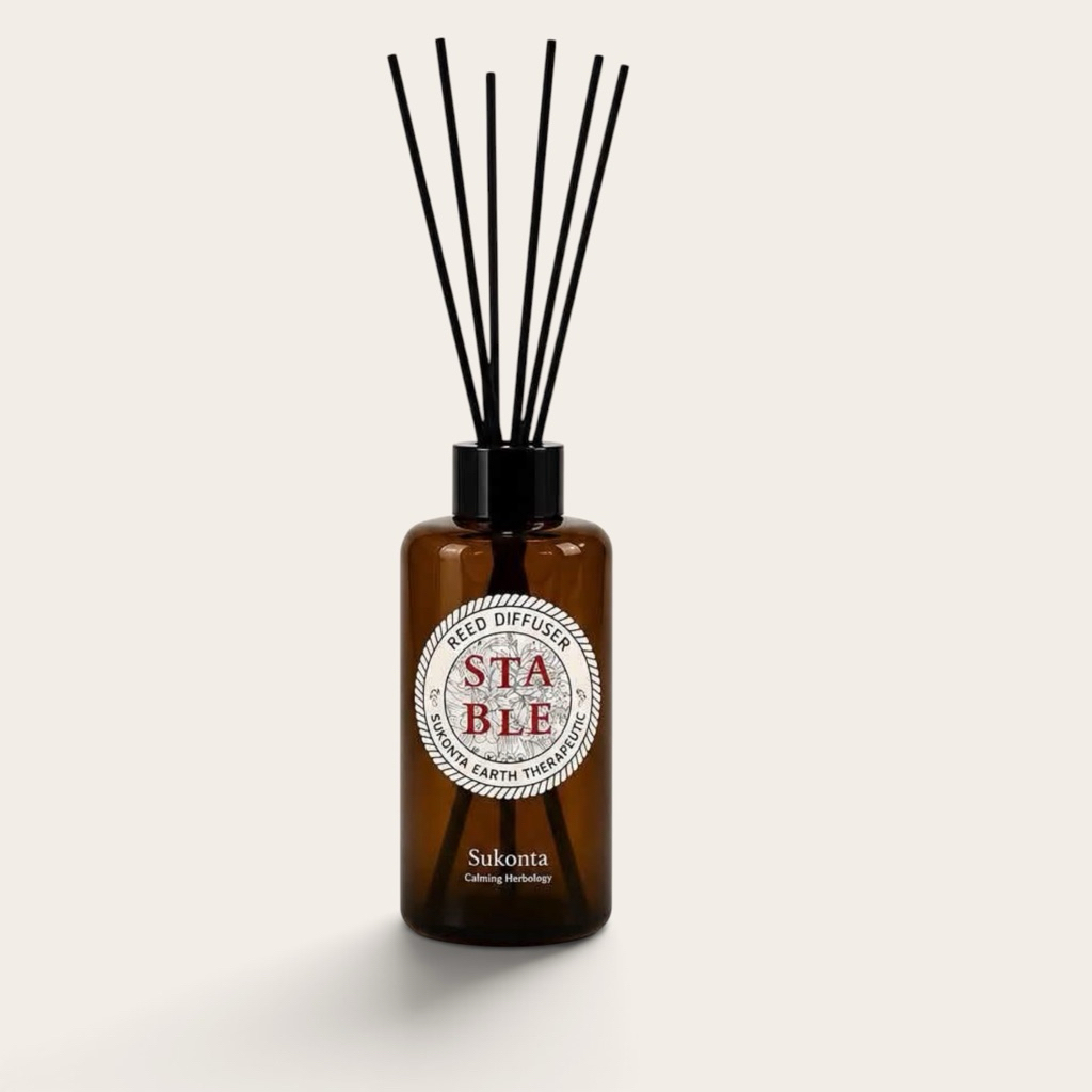 SUKONTA EARTH THERAPEUTIC REED DIFFUSER 200 ML ก้านไม้กระจายกลิ่น น้ำมันหอมระเหย สร้างบรรยากาศให้หอมสดชื่น