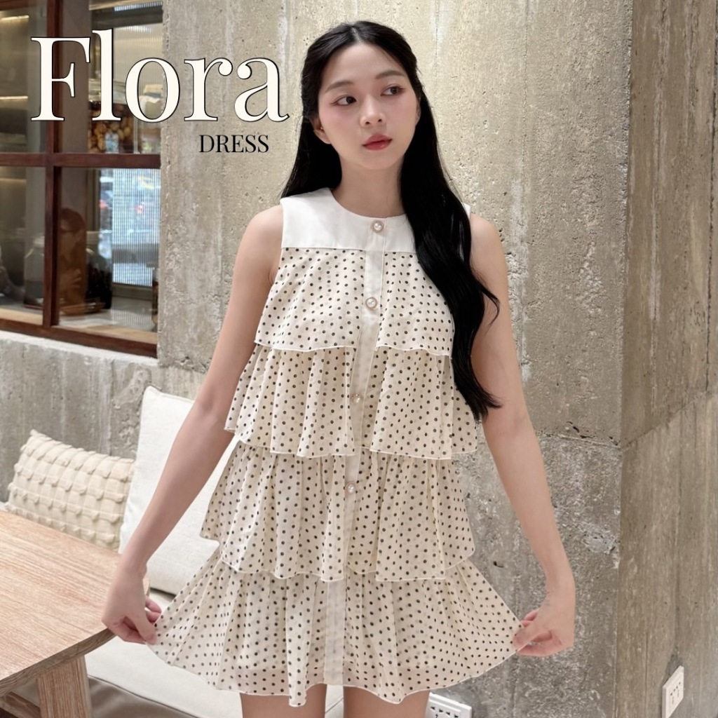 SIRINTRA : FLORA MINI DRESS  .