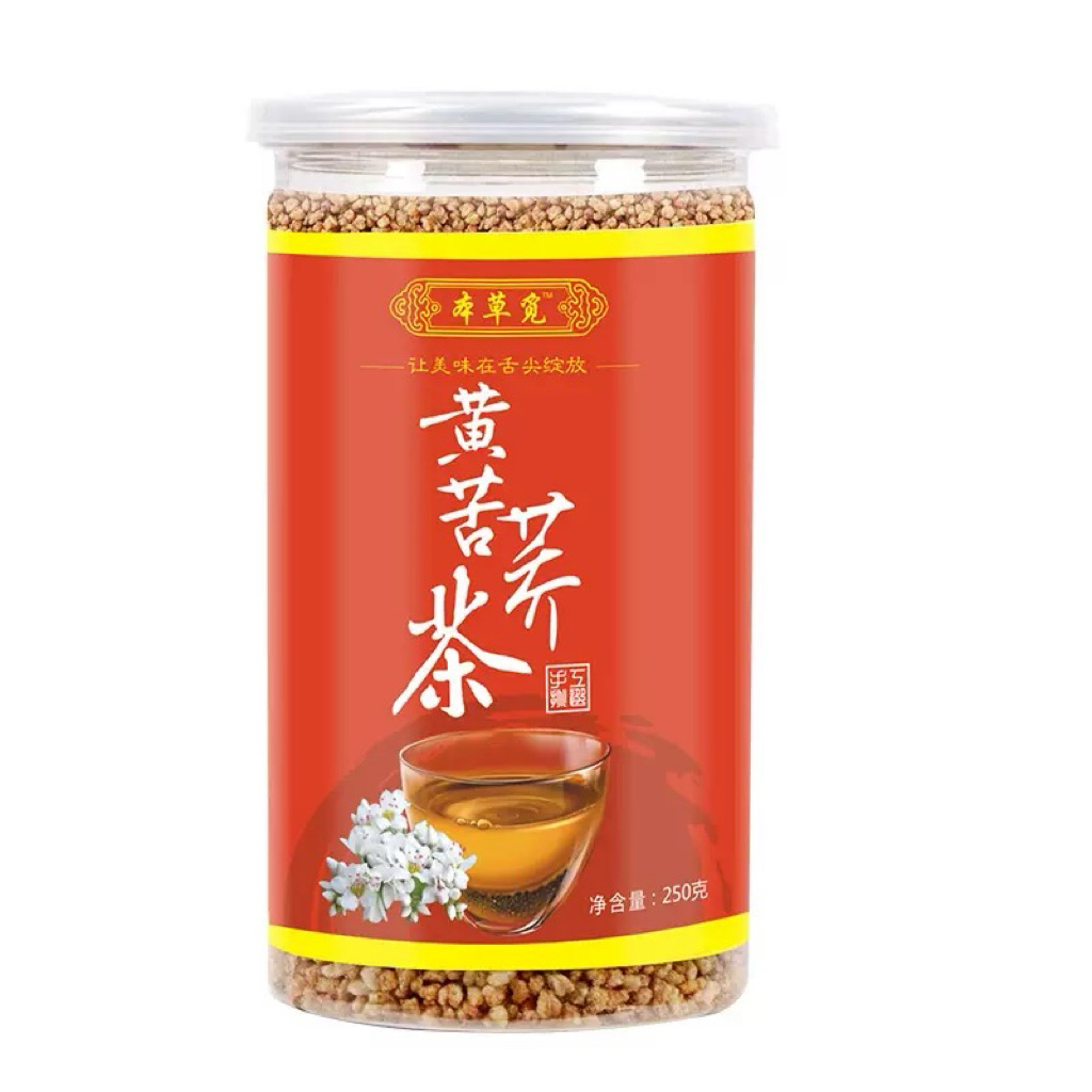 ชาบัควีท Buckwheat tea 250 กรัม ชาข้าว ชาสมุนไพร 苦荞茶