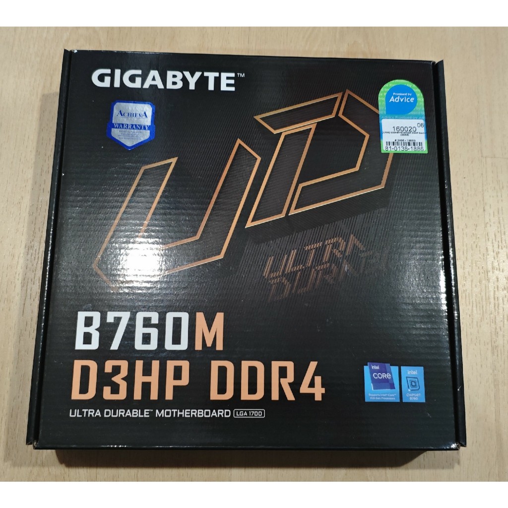 MAINBOARD B760M D3HP DDR4 มือ 1 ไม่ผ่านการไช้งาน