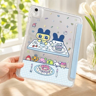 เคส iPad ลายการ์ตูนรูปตัว Y นี้ใช้งานได้กับแท็บเล็ตขนาดiPad หลายรุ่นพร้อมกันได้ gen7/8/9 10.2 Air4/5/6/7/8 Pro11 Mini6 7
