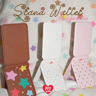 Magnetic Stand wallet🧲 ที่ใส่บัตรตั้งได้ JerryxKimdotstick