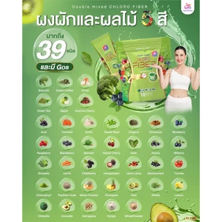 ผลิตภัณฑ์เสริมอาหาร ดับเบิ้ลมิกคลอโร-ไฟเบอร์ (ตรา ญาลีญ่า) 3แถม3 ฟรีแก้ว2ใบ