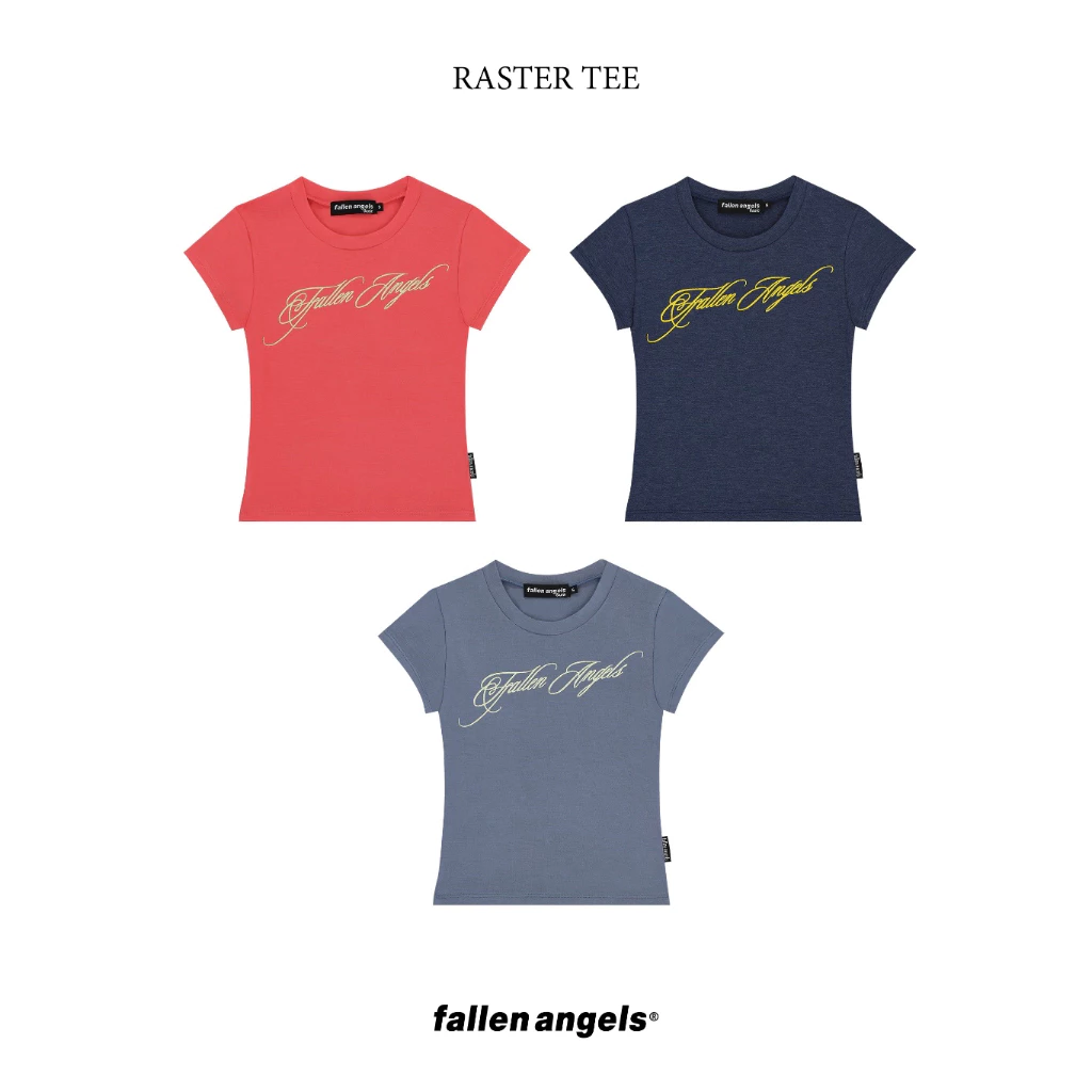 FALLEN ANGELS RASTER TEE (เสื้อยืด)
