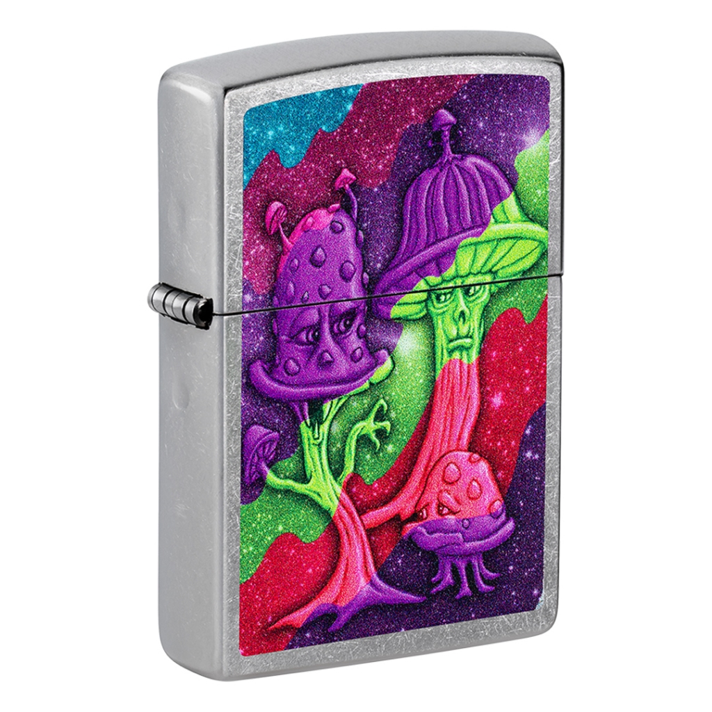 ซิปโป้ รุ่น 47461 Funky Mushrooms Design ของแท้ รับประกันตลอดชีวิตนำเข้าและจำหน่ายโดยตัวแทนจำหน่าย