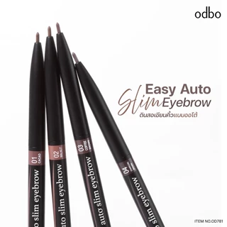 Odbo Easy auto slim eyebrow OD781 โอดีบีโอ อีซี่ ออโต้ สลิม อายบราว