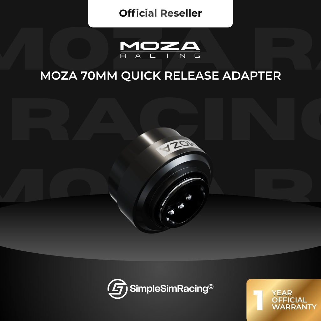 พร้อมส่ง Moza Racing Quick Release (ประกันศูนย์ไทย 1 ปี)