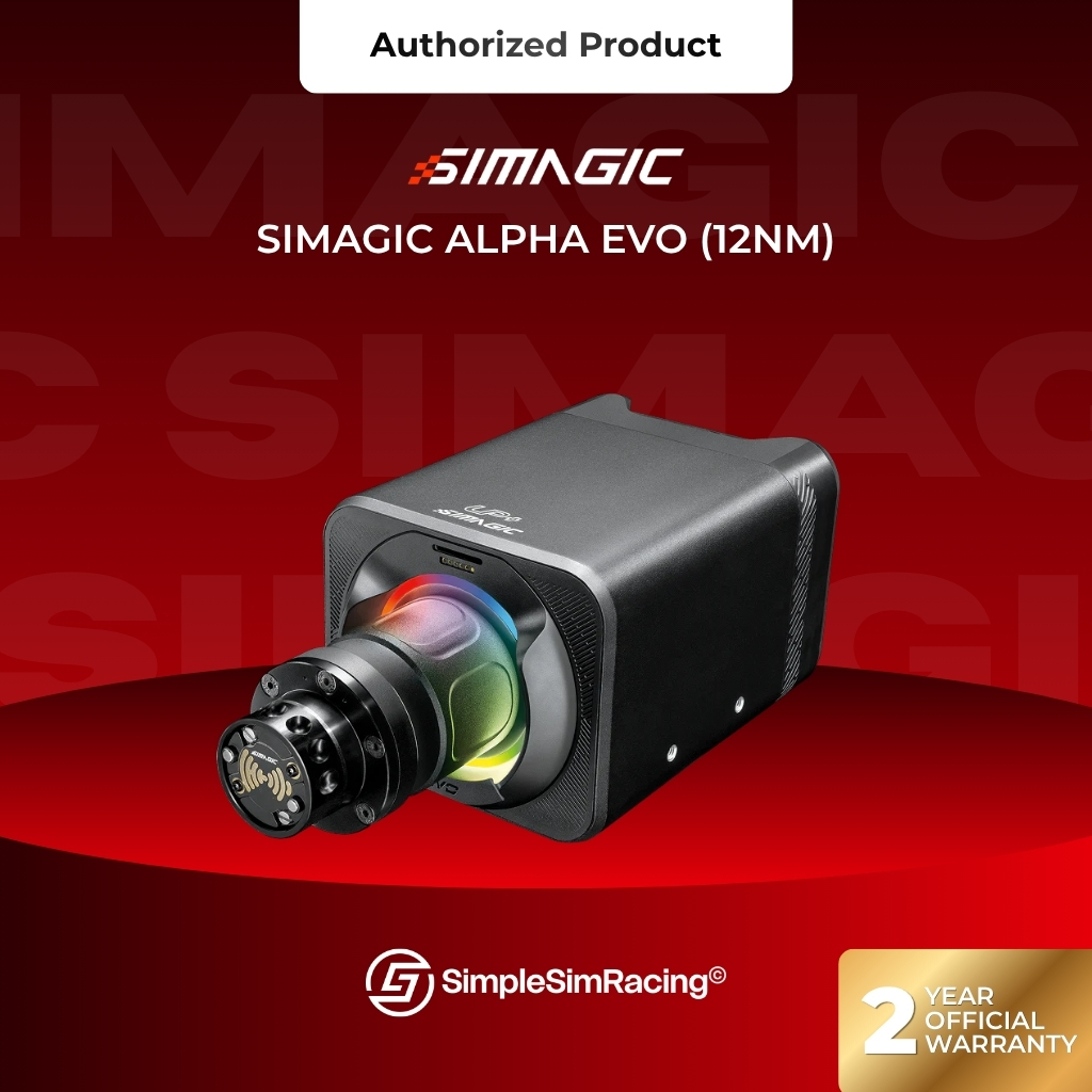 Simagic Alpha EVO Direct Drive Wheel Base (12NM)