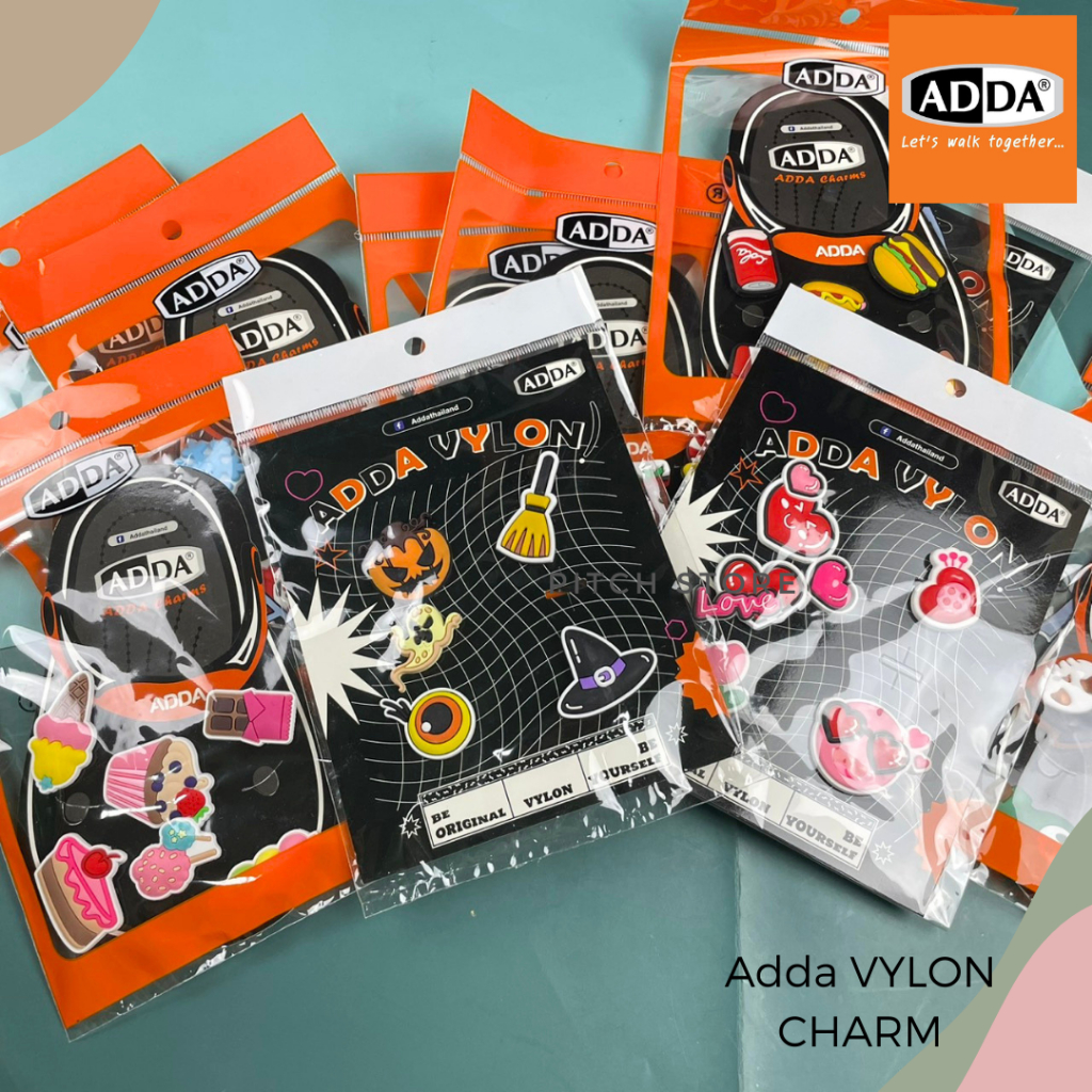 ADDA VYLON CHARM ตัวติดรองเท้า JIBBITZ