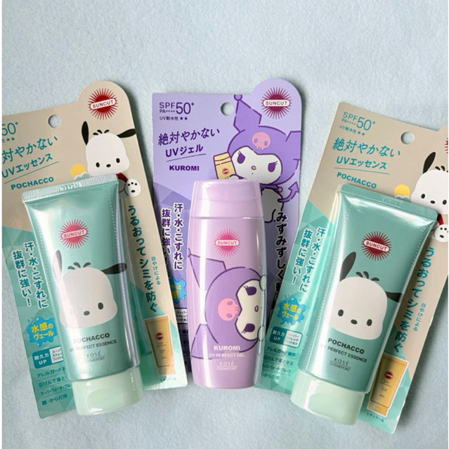 🇯🇵กันแดดSuncut ลายSanrio Kuromi และ Pochacco