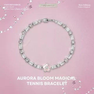 กำไล Aurora Bloom Magical Tennis Bracelet (แนะนำวัดข้อมือก่อนสั่ง) - The Green Box