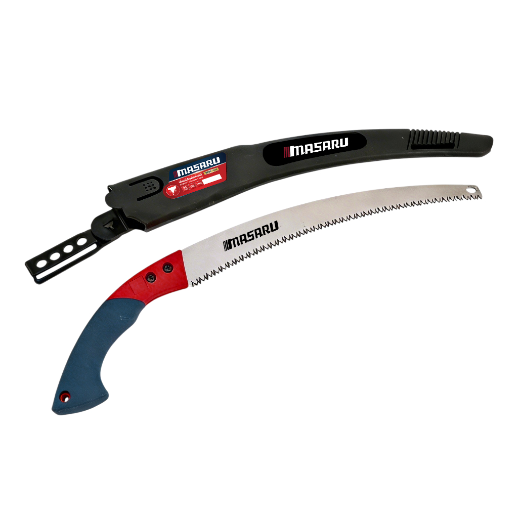 MASARU เลื่อยโค้งตัดกิ่งไม้ (Curved Pruning Saw) SASP-525 เลื่อยโค้งตัดกิ่ง เลื่อย