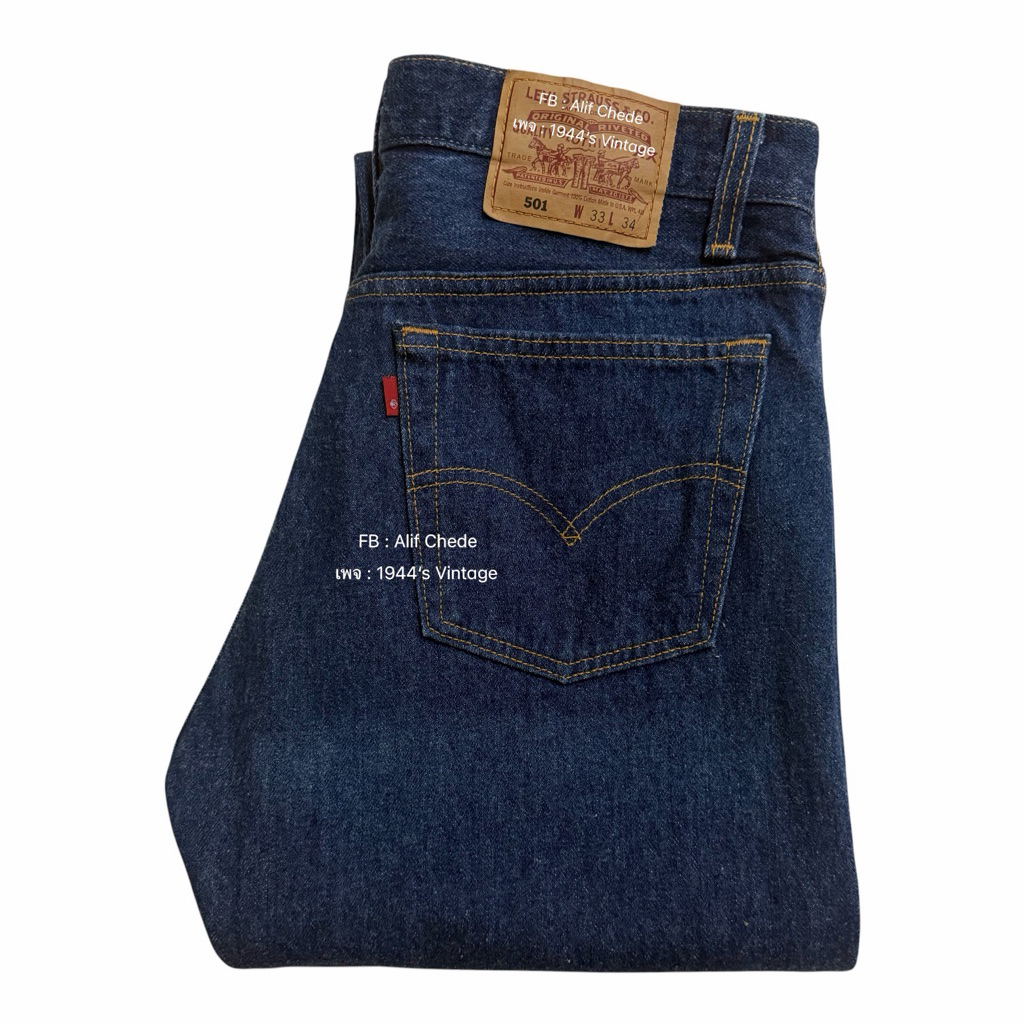 Levi’s 501 0115 ป้ายR Made in U.S.A 🇺🇸👖แท้มือสอง👖W33-L34