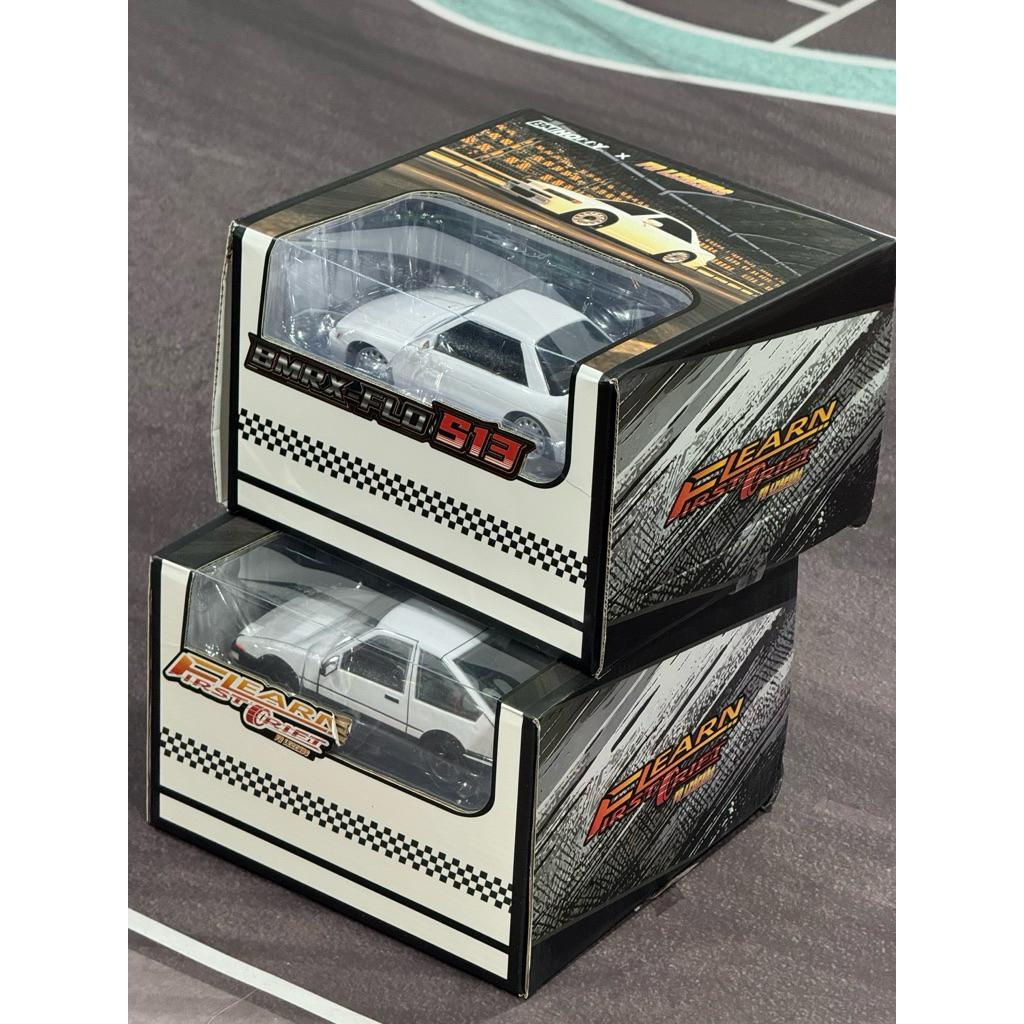 [พร้อมส่งจากไทย] ชุดพร้อมเล่น รถบังคับดริฟท์สเกล 1:28 BM Hobby FLD S13 และ AE86