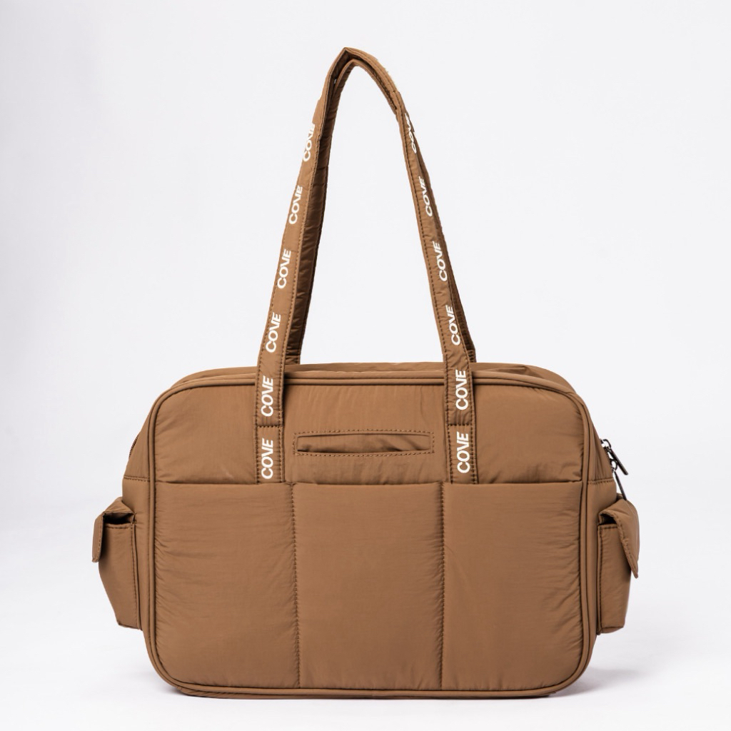 ส่งต่อ COVE Mailbox Laptop Tote กระเป๋าทรงสวยมาก สี Toasted Brown 🤎
