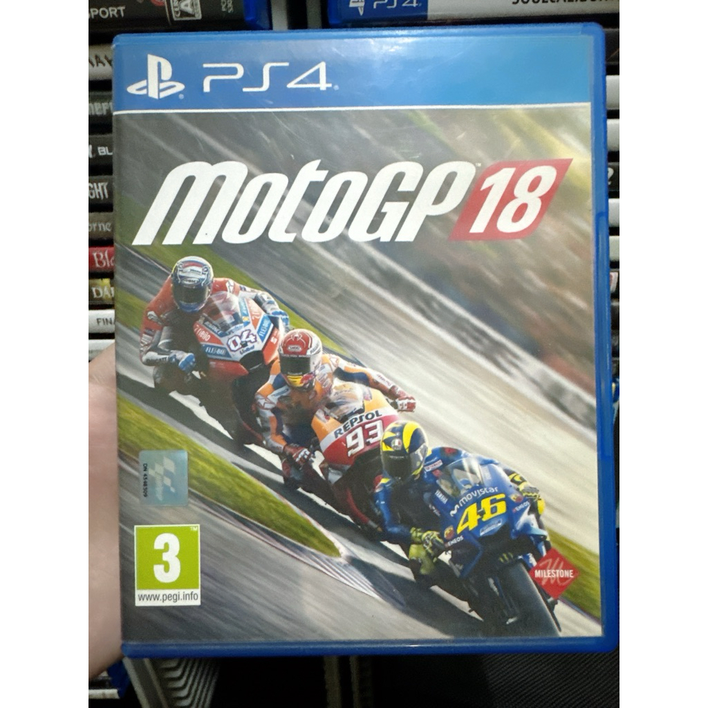 แผ่นเกม MotoGP18 MotoGP 18 : ps4 (มือ2)