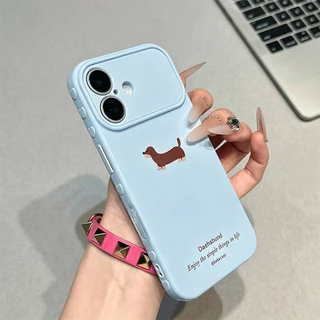 เคสสำหรับ iPhone 17 16 15 14 13 12 11 Pro Max XR XS หัวใจ 3D กันรอย กันกระแทก สีหวาน น่ารัก ถุง