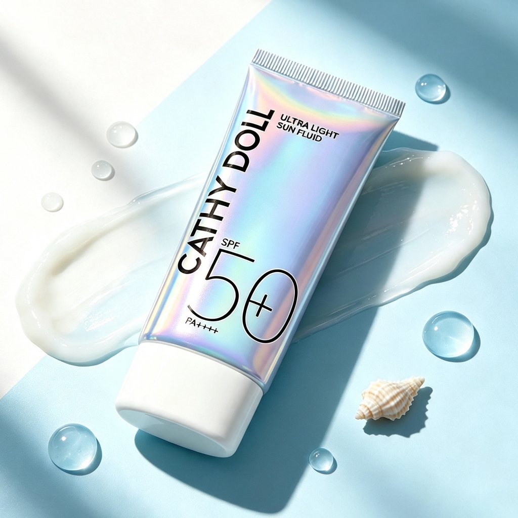 Cathy Doll อัลตร้าไลท์ซันฟลูอิด เอสพีเอฟ50+ พีเอ++++ กันแดด 70ml