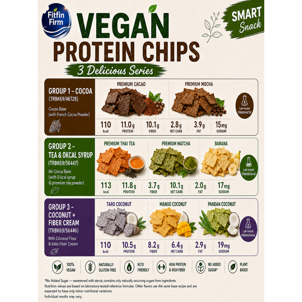 Fitfinfirm Vegan Protein Chips