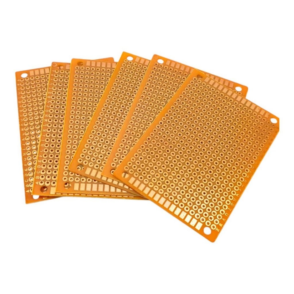 1 pcs 5x7cm  แผ่นปริ้นท์ไข่ปลา แผ่นปริ้นท์เอนกประสงค์ บอร์ดไข่ปลา  PCB board