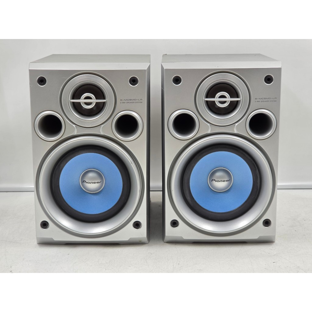 BL37 ลำโพงญี่ปุ่นมือสอง 1 คู่ (34) PIONEER S-MC5MD-LR 50W 6 โอห์ม Woofer 4.25 นิ้ว Size ตู้ 16.5x23x