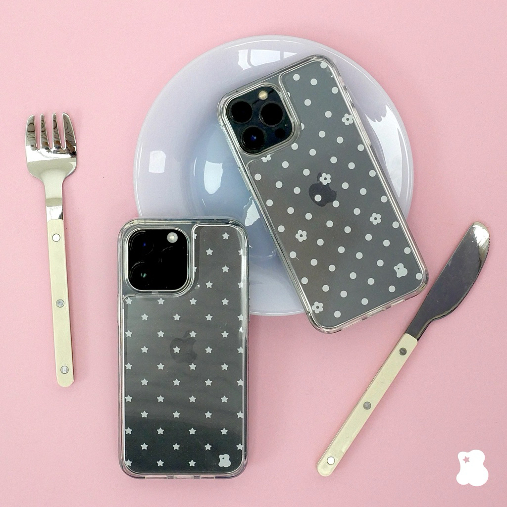 Bringhome  Silicone transparent case เคสใส ประกบ 2 ชั้นใส่รูปได้ ไม่มีแม่เหล็ก