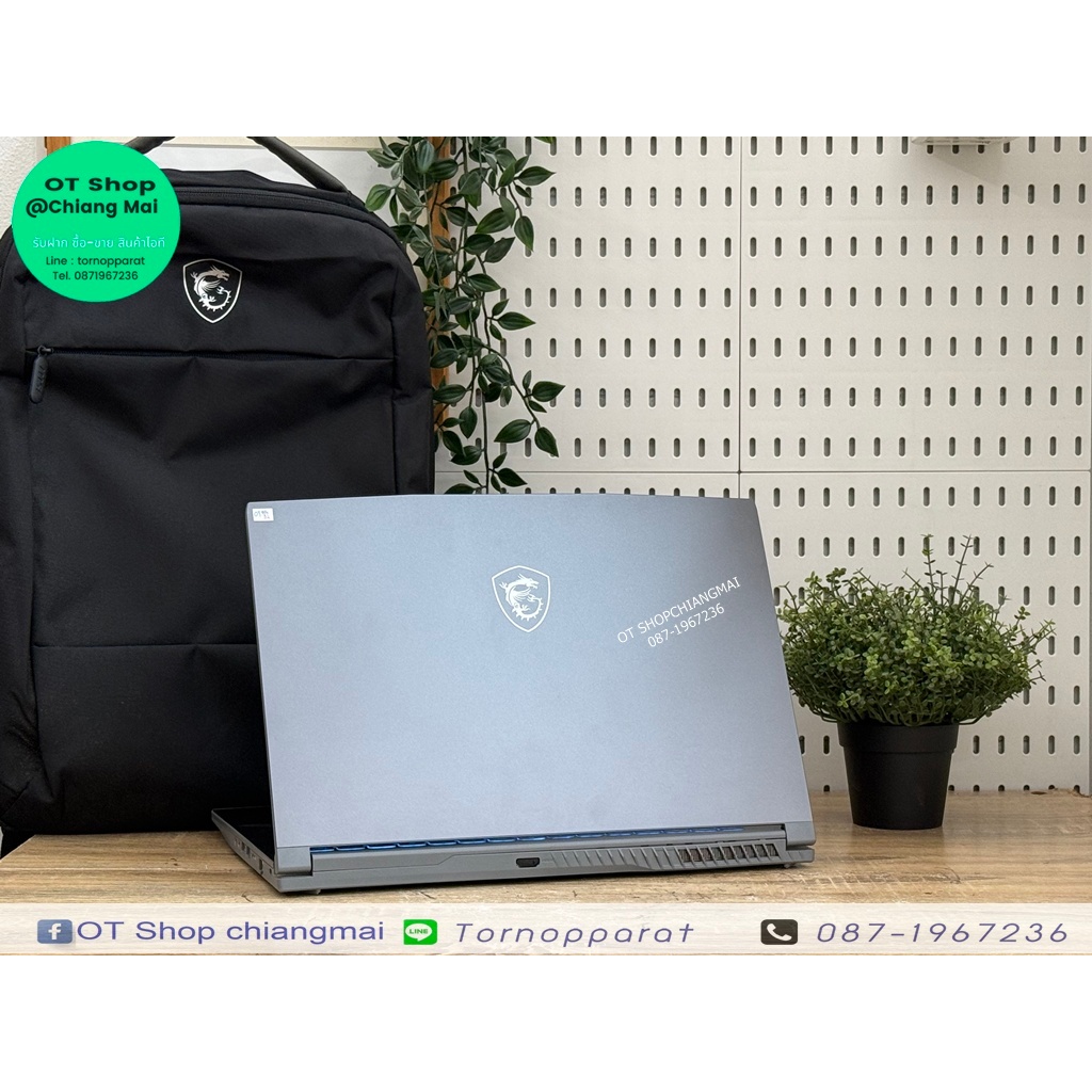 MSI THIN 15 B13UC-1609TH (RAM 32 RTX 3050 ) ราคา 23,900 บาท