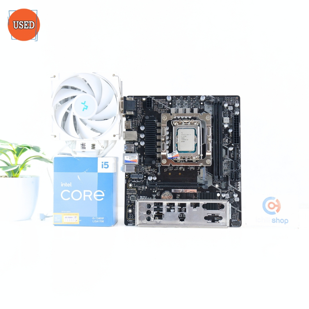 ชุดซีพียูพร้อมเมนบอร์ด CPU: INTEL CORE I5-13400F + MB: BIOSTAR B760MX2-E D4 P17723