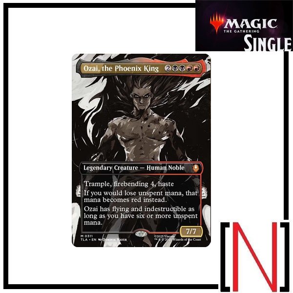 [MTG][Single][TLA] Ozai, the Phoenix King ระดับ Mythic รูปแบบ Scene Art [ภาษาอังกฤษ]
