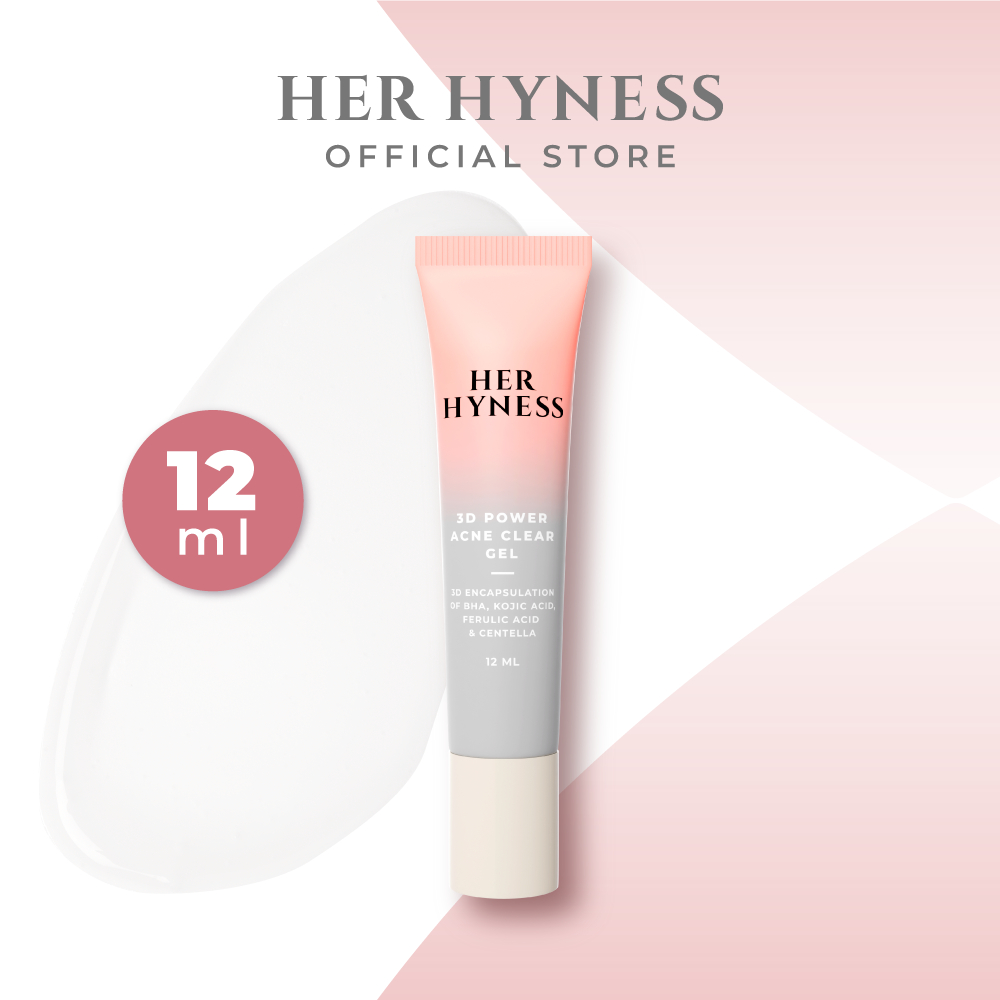 HER HYNESS 3D POWER ACNE CLEAR GEL  12ML เฮอ ไฮเนส เจลแต้มสิ