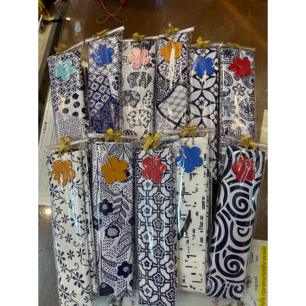 ส่งฟรี ใบละ30 บาท กระเป๋าผ้าฝ้ายของชำร่วย กระเป๋าสะพาย  ถุงผ้าแจกลูกค้า ลายญี่ปุ่น ลายช้าง ฟรีสติ๊กเกอร์