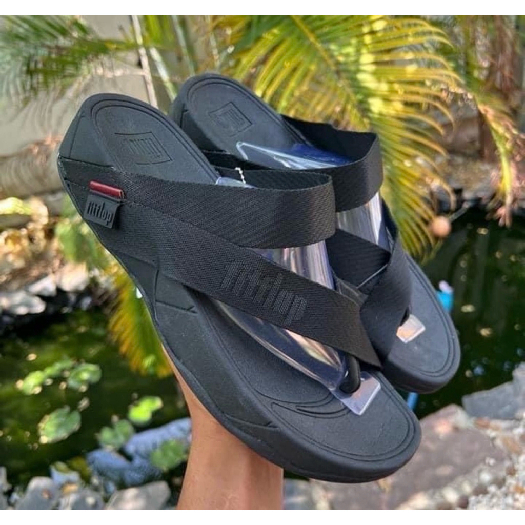 รองเท้าสลิง Fitflop ผู้ชายและผู้หญิง พื้นนุ่ม ใส่สบาย หลากหลายสีและ