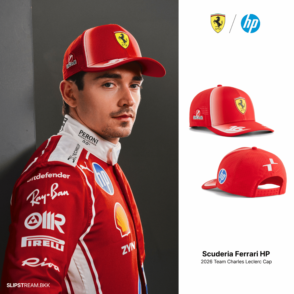 หมวก Scuderia Ferrari Charles Leclerc Cap 2026