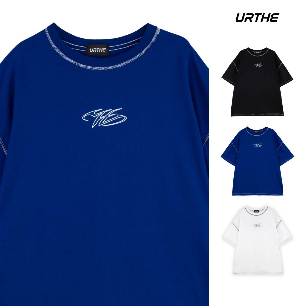 URTHE - เสื้อยืด สกรีนลาย รุ่น SHURIKEN