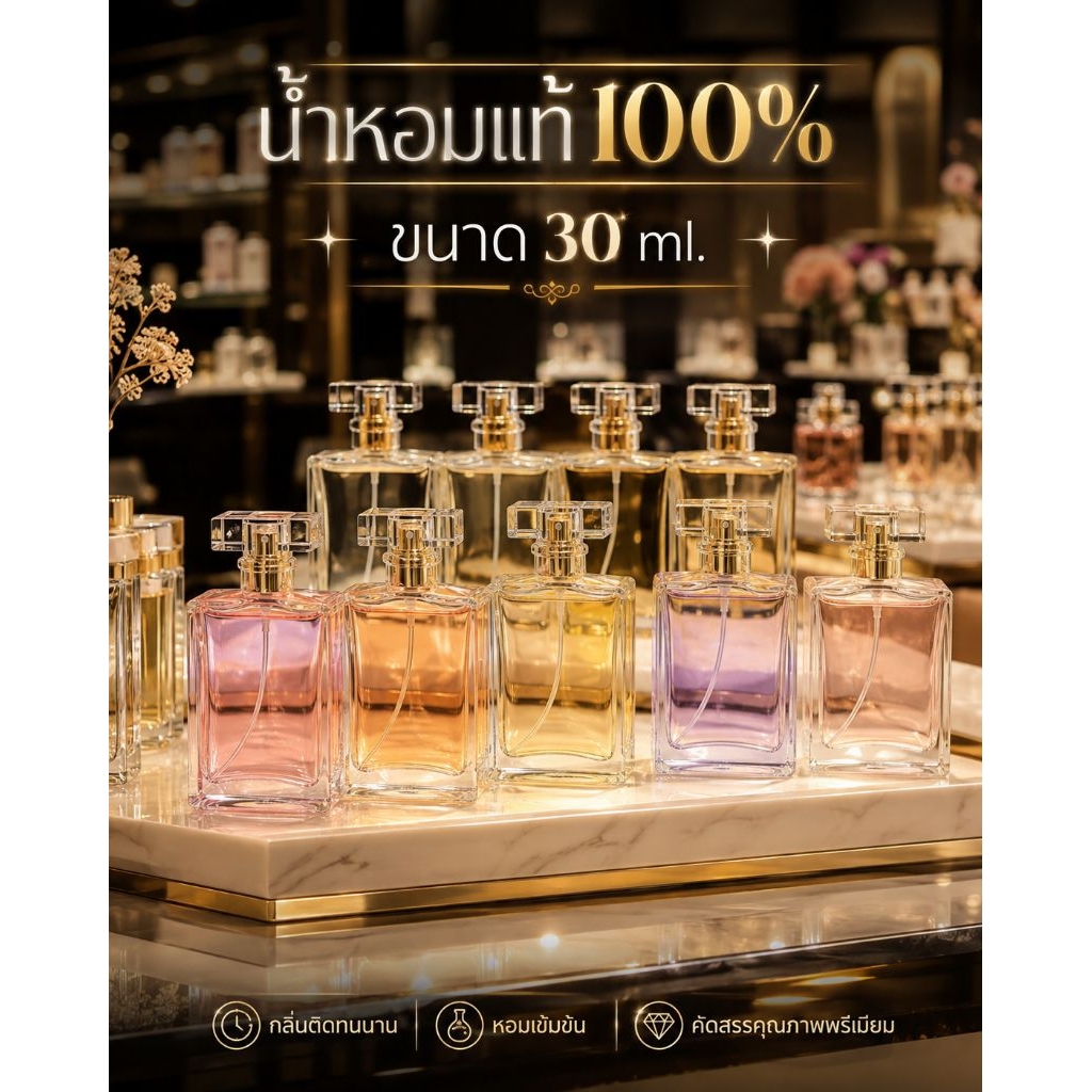 🌸รวมน้ำหอมขนาด 30 ml.🌸